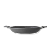 Wilmax - Ovale Auflaufform - 28 x 16 cm - Schwarz - WL-661146/A